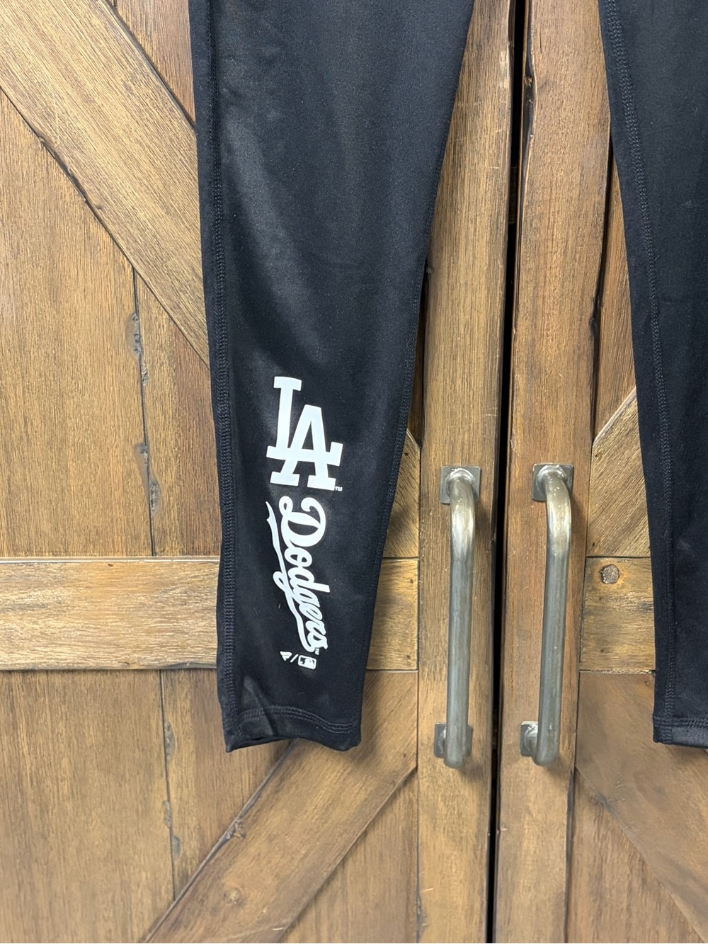 Fanatics Los Angeles Dodgers Athletic Athleisure Leggings Black Size Small NWT - Picture 4 of 8